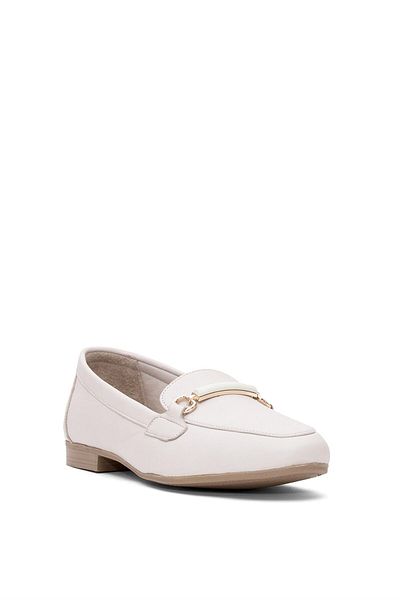 Venüs Pantofi casual de damă din piele naturală bej 25584205 Y