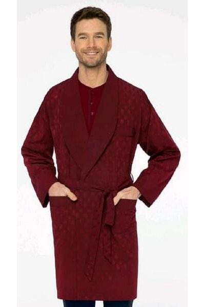 Pijalüx Pijamale jacquard țesute din satin pentru bărbați - ROBDÖŞAMBR 31091