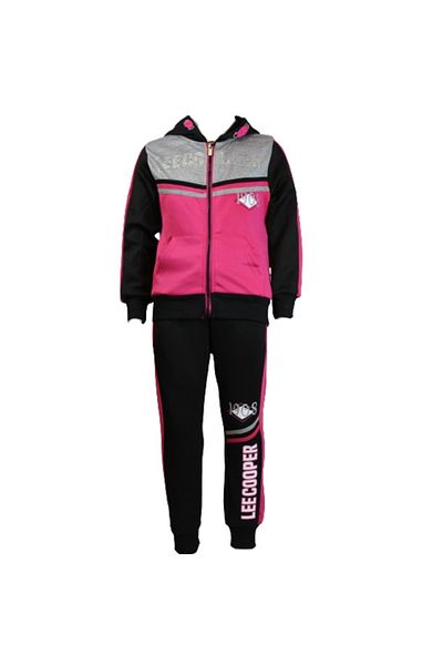 Lee Cooper Trening Fete Lee Cooper LC11551, Fucsia/Negru, 4 ani/104 cm