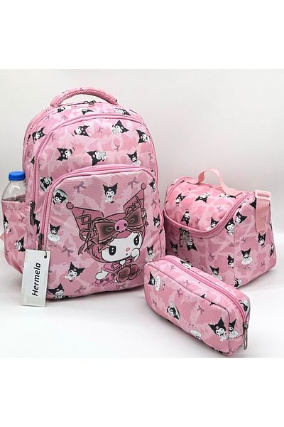 Bevitton Lilac 2-Piece Set for Girl - Primary School Backpack