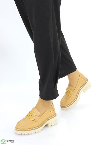 Mammamia Women's Daily Genuine Leather Orthopedic Loafer Shoes M26Ya3765
