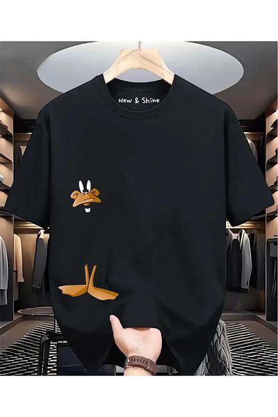 New Shine Μπλουζάκι DONALD DUCK με στάμπα Oversize