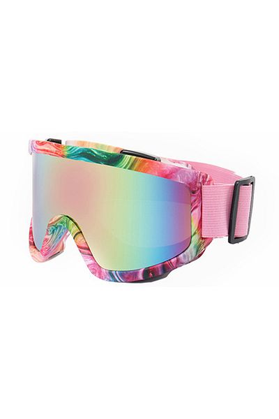 Choice 1 Large Frame Ski Goggles with Colorful Lens Anti-Collision Anti-Glare Lens Outdoor Sport Snow Snow.