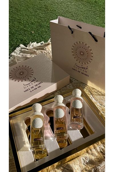 GISSAH Gift Set: The Story of the Arab Spirit 3*100ml