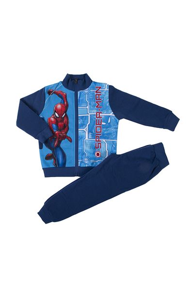 SPIDERMAN Spiderman Boys Tracksuit, model spm0076, Blue, 128 CM, 8 years