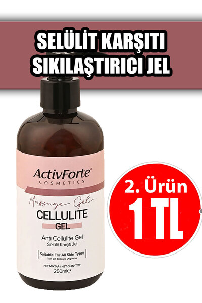Activforte Selülit Karşıtı Sıkılaştırıcı Jel, Çatlak Önleyici Ve Etki 250 ml