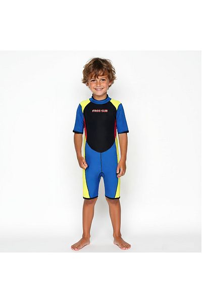 Free-Sub 3mm Kids Shorty, Surf Swimming Scuba Diving Suit