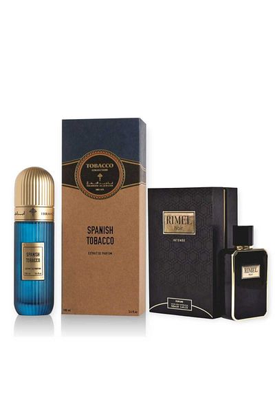 IBRAHEEM AL.QURASHI Free Rimmel Noir 100ml Spanish Tobacco Package