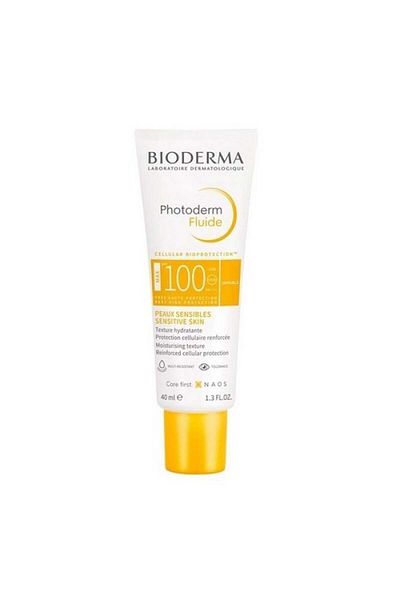 BRONZENET Photoderm Fluid Sunscreen Cream SPF 100 for Sensitive Skin 40ml