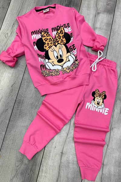 Minnie Mouse Σετ φόρμας 2 νημάτων Minnie printed ροζ