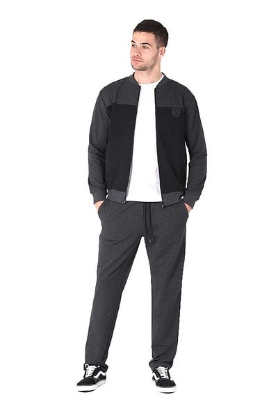 FantaziAtölyesi D's Damat 1502 Men's Tracksuit Set - Gray - L