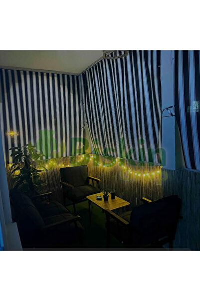 Bolvadi 1Metre Yükseklik X 3 Metre Genişlik Bambu Kamış Hasır Çit Dekoratif Bahçe Balkon ve Duvar Çiti .