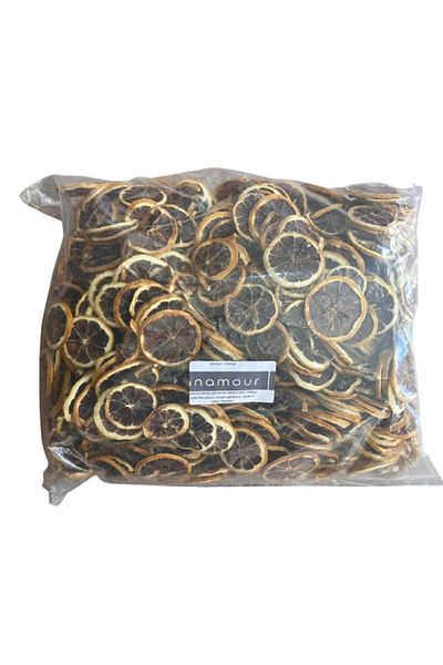 Anamour Natural Dried Lemon Peel - Chips Orange (Sugar Free) - Dried Fruit Crisp 1 kg