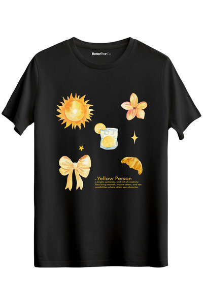 BetterThanCo Žuta osoba - Obična T-shirt