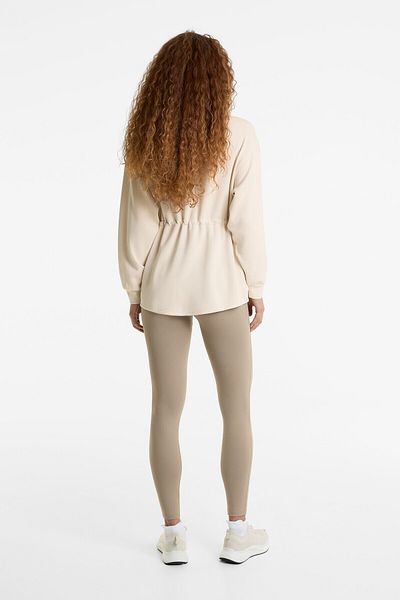 Oysho Long jacket with modal and pockets