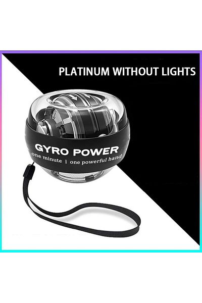 Choice platinum without led Fitness Equipment Sport Gym Powerball Gyro Ball Workout Equipments Exercise Pow