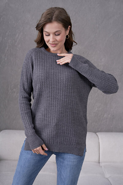 Lamierra Bluză de mamă cu detaliu tricotat