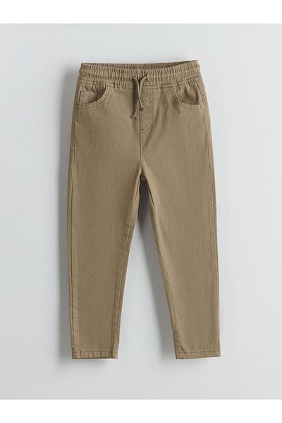 LC Waikiki Lcw Kids Elastic Waist Gabardine Boys' Trousers