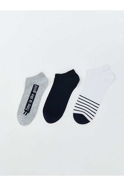 LC Waikiki Lcw Eco Boy's Booties Socks 3-Pack