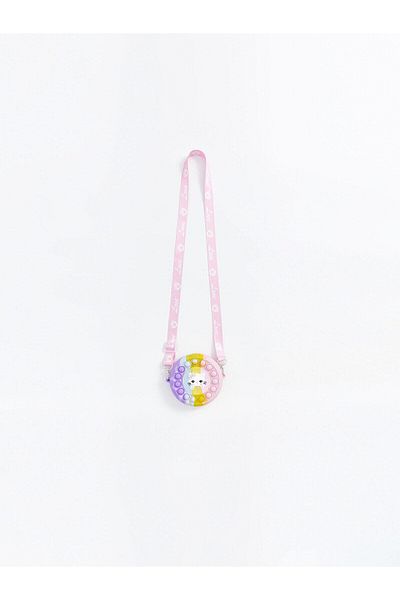 LC Waikiki Lcw Accessories Mixed Printed Girl's Pop It Shoulder Bag
