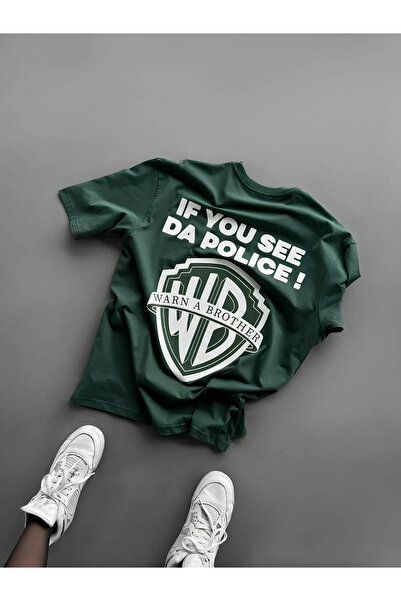 npLStore Unisex majica velikih dimenzija sa printom, 100% pamuk