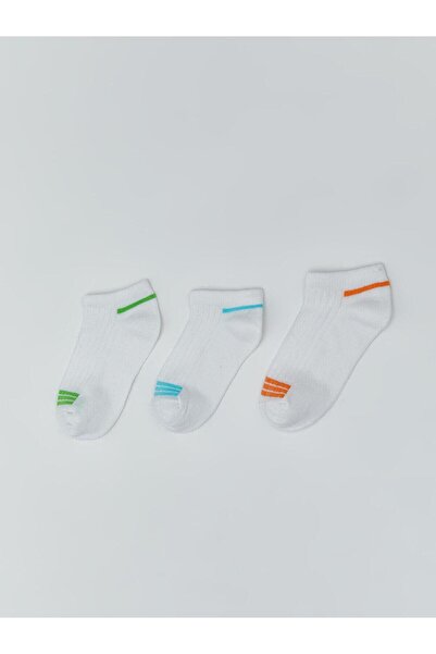 LC Waikiki Чорапи с ботуши на райета LCW ECO за момче, 3 чифта