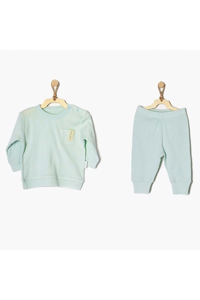 andywawa طقم أطفال مكون من قطعتين - نعناعي