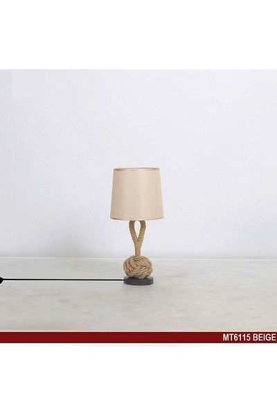 TrentonGCC Nautical Rope Table Lamp – Rustic Charm for Any Space