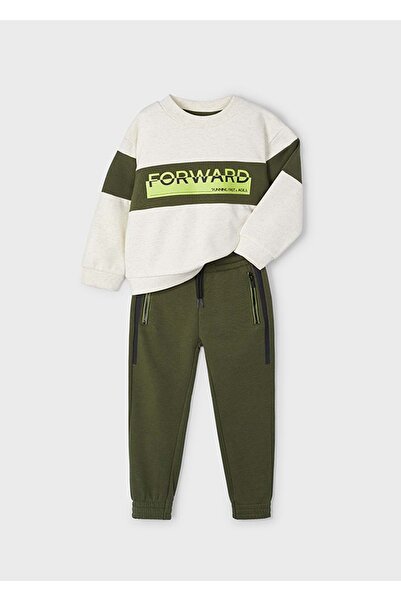 MAYORAL طقم رياضي للأولاد باللون الأخضر - 4885