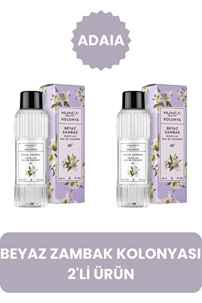 Huncalife BEYAZ ZAMBAK KOLONYASI 2'Lİ AVANTAJ ÜRÜN