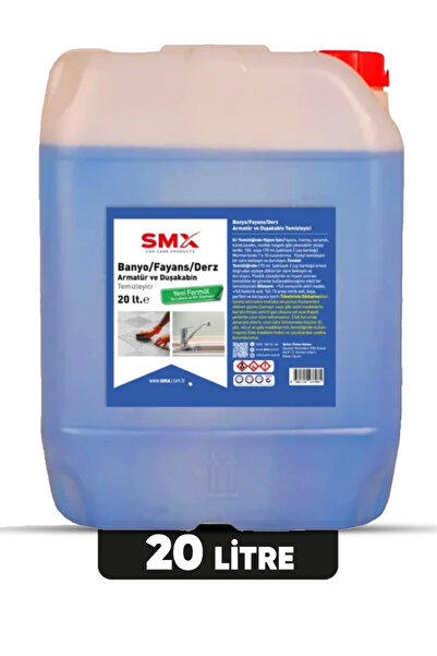 SMX Banyo Temizleyici Fayans Temizleyici Derz Temizleyici 20 lt