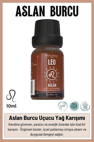 Minia Bahçe Bitki ve Sanat Atölyesi Leo - 10ml Cancer Essential Oil Mix