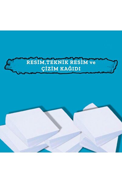 Orbak Kağıt Resim, Teknik Resim Ve Çizim Kağıdı 35x50 90 gram 100 Adet (1,57 KG)