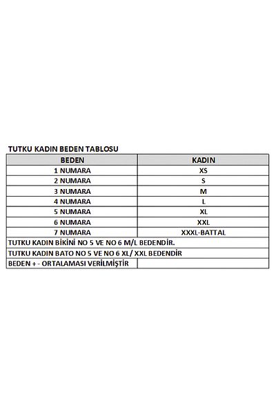 Tutku Neşe Bikini-Chiloți- Pachet 6 - TKD0548