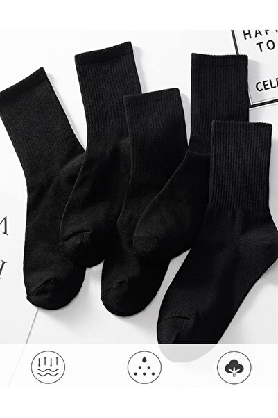 Hobins Sportswear Company 5 чифта унисекс обикновени чорапи за тенис и колеж