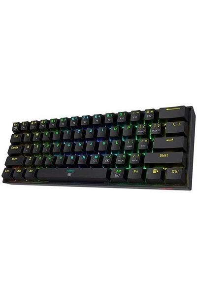REDRAGON Dragonborn Redragon Gaming Mechanical Keyboard with Detachable USB Type-C Cable, Black