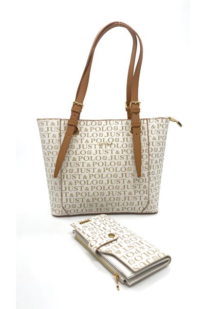 Just Polo JP Women's Hand and Shoulder Bag Bag Wallet Combination Justpolo Si...