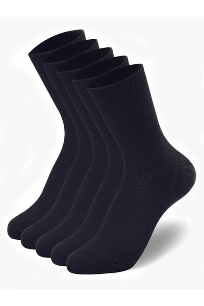 Hobins Sportswear Company 5 чифта унисекс обикновени чорапи за тенис и колеж