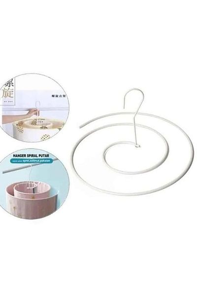 Generic 2pcs Removable Spiral Drying Rack Spiral Drying Rack Multifunctional