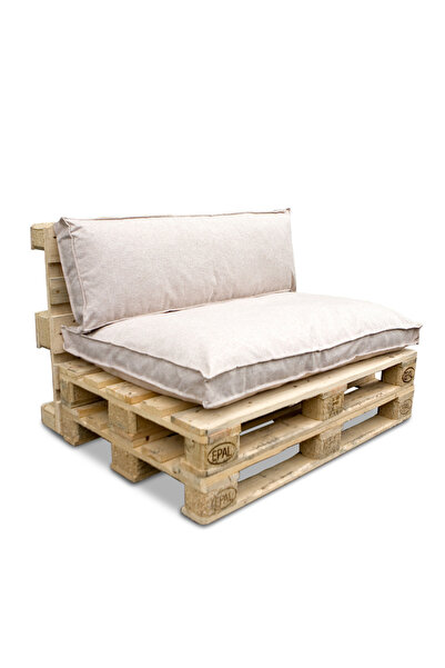 Rual Özel Yapım Elit Palet Minderi Düğmesiz Bahçe Minderi 120x80 ( Palet Boyu...