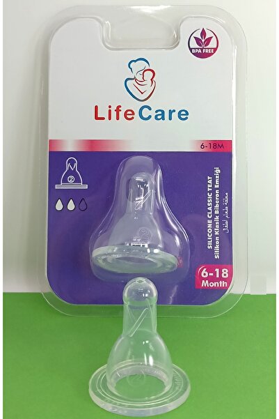 LifeCareBaby Biberon Emziği Antikolik No 2 Orta akış