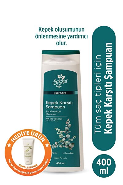 Selesta Life شامبو ضد القشرة بخلاصة نبات الأوكالبتوس وشجرة الشاي لجميع أنواع ...