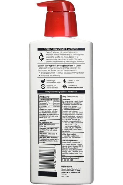 Eucerin Daily Protection Moisturizing Body Lotion