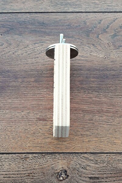 Vixpet Foxy Pedicure Parrot Pole - 10 cm Sand Sand Sandpaper, Sultan Budgie Lori Monk Sevda Forpus