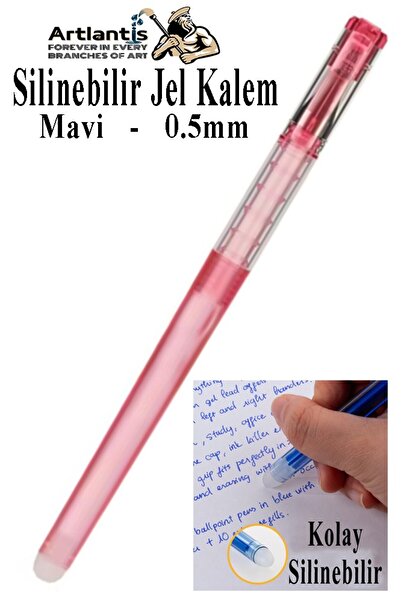 Artlantis Silinebilir Jel Kalem Mavi 1 Adet Silinebilir Tükenmez Kalem Pilot ...