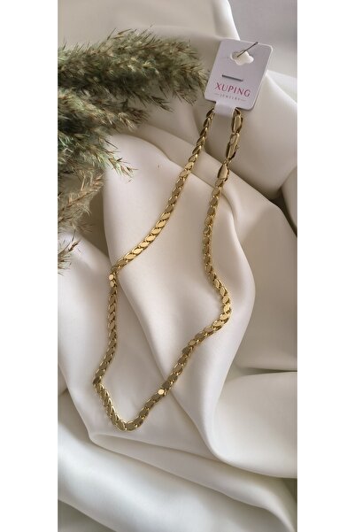 xUPING Vip Arpa Model Kolye 14K Rengindedir Kararmaz 45cm