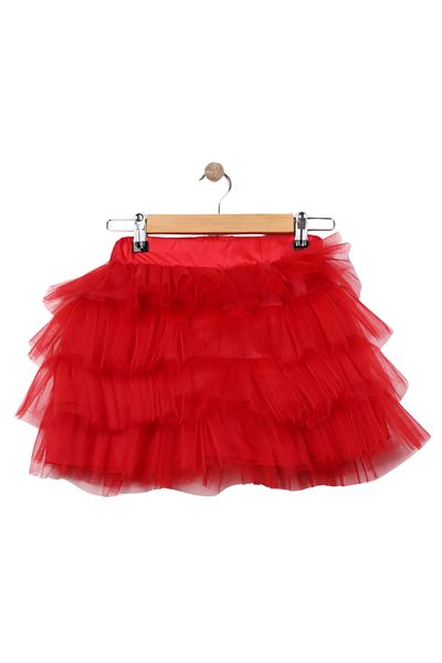 Modanguzel Girl's April 23 Layered Tutu Skirt / Tulle Skirt