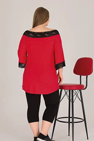 lidofya Boat Neck Plus Size Pajama Set