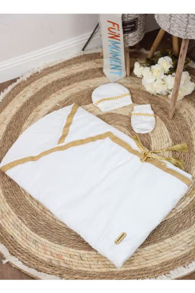 Fun Moment بشت مستلزمات حديثي الولادة 3 قطع