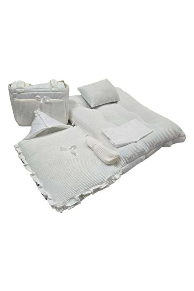 Baby Cara طقم مكون من 6 قطع من ملاءات السرير وحقائب الحفاضات وبيوت الأطفال ود...